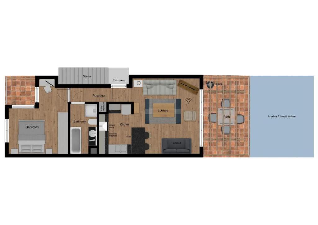 Belle View @ Knysna Quays 아파트 외부 사진